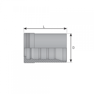 Ferrule for 4SH (skive). (KB4SH)